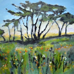 Green Field, Original Painting