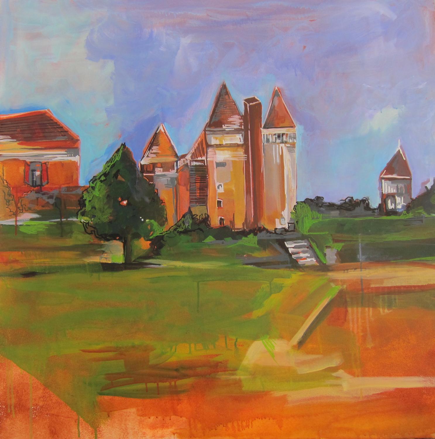 French Countryside Part VI, Original Painting