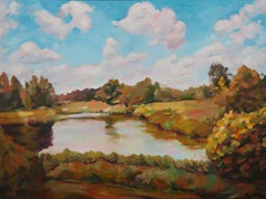 Cuscowilla, Oil Painting
