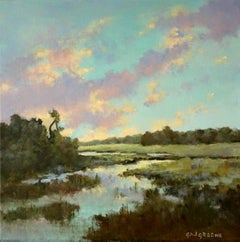 Southern Marsh, Oil Painting