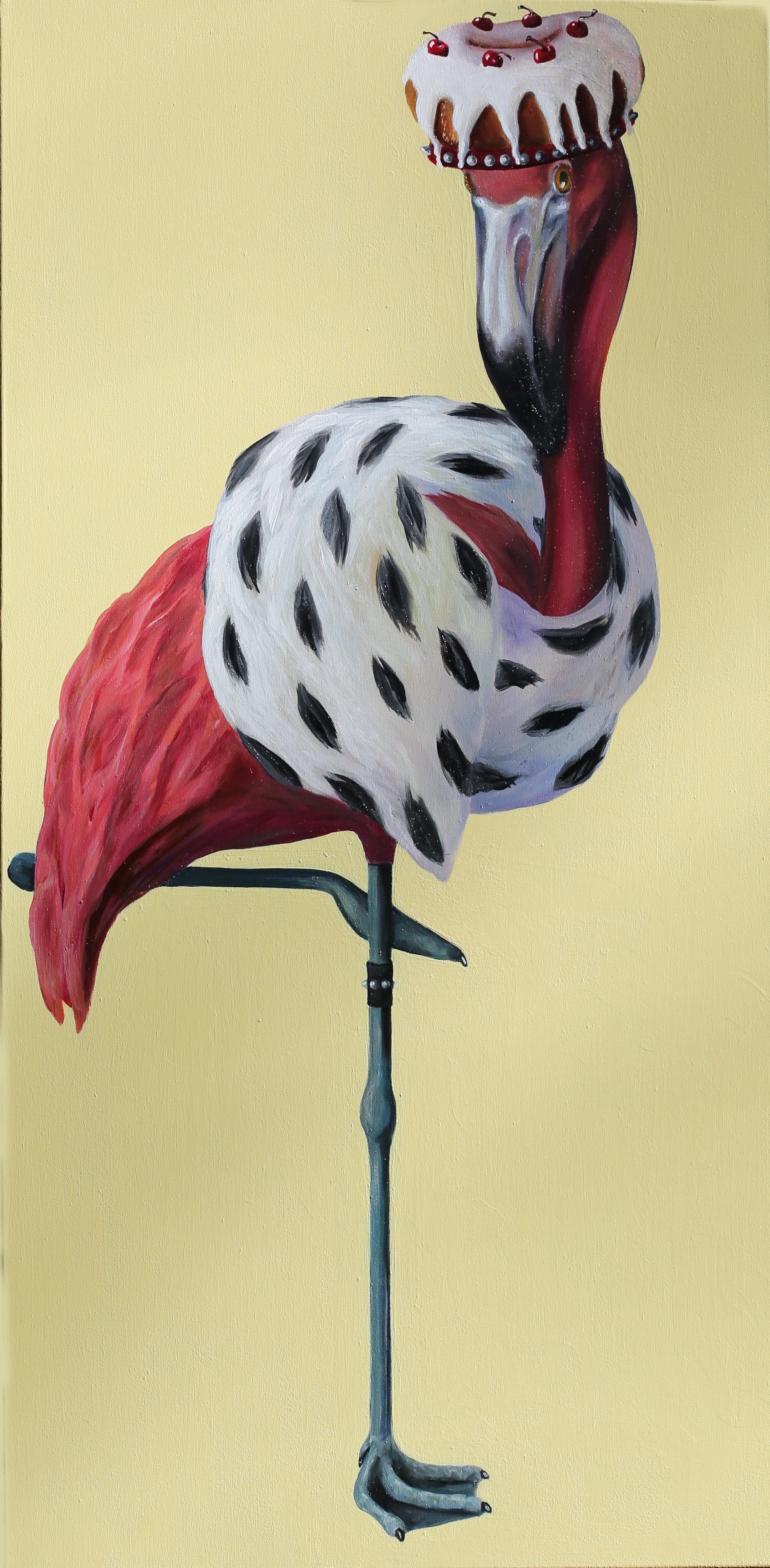 JJ Galloway Animal Painting - Queen Freddie, Oil Painting