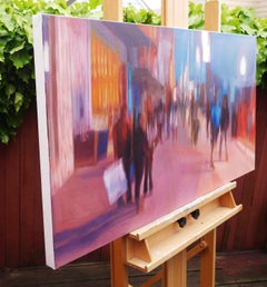 Parallasse ambientale, pittura a olio