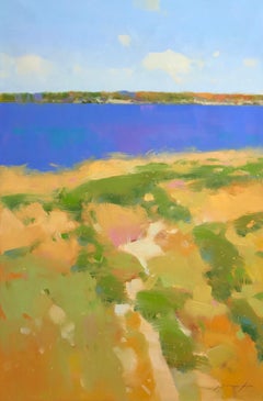 Riverside Breeze, Oil Painting