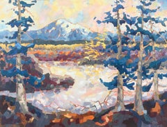 Mt Baker II, Oil Painting