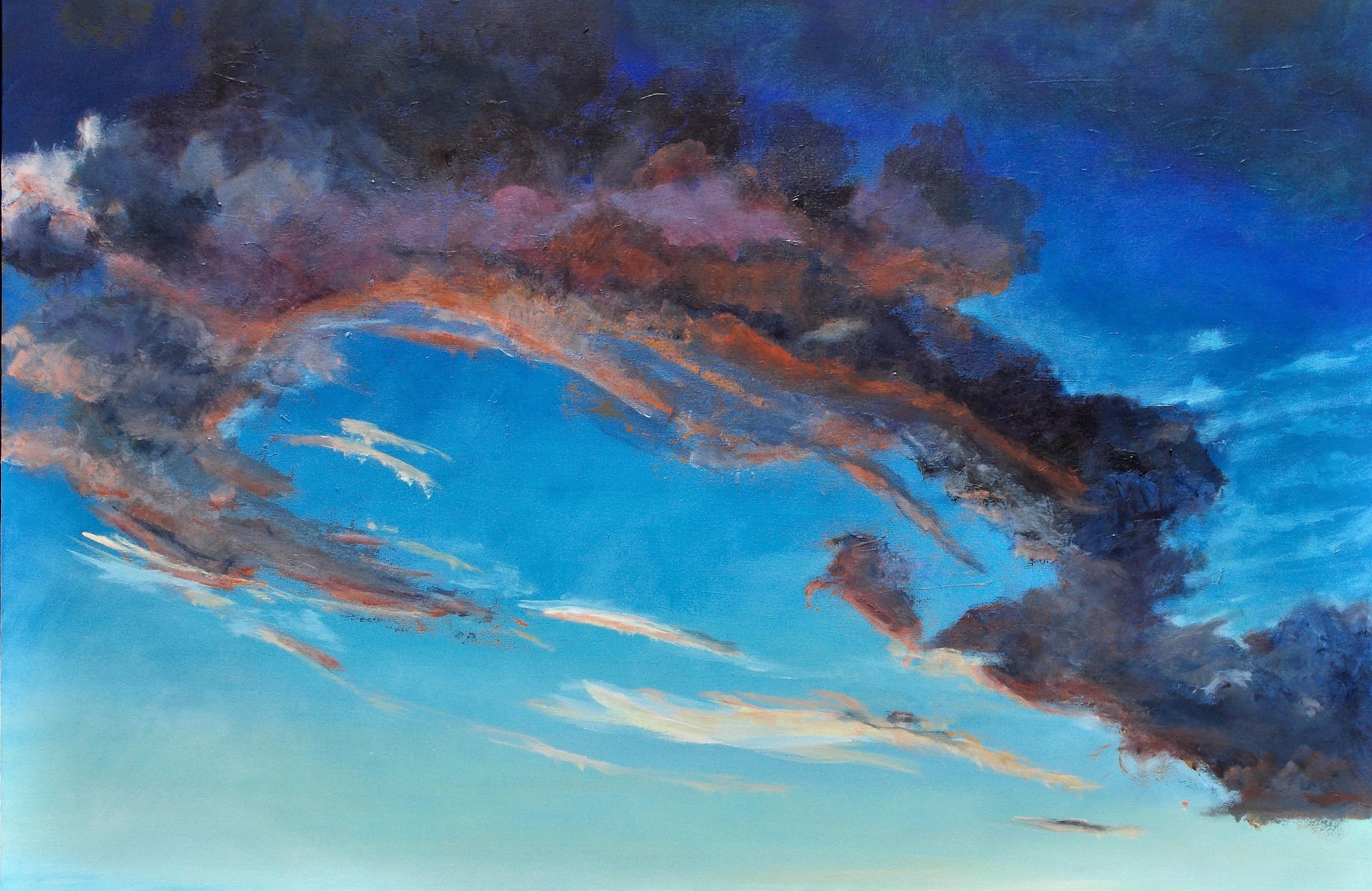 Benjamin  Thomas Landscape Painting - Sky Music, Original Painting
