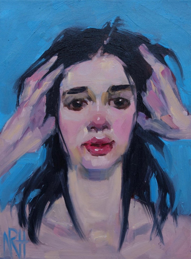 Nancy Rhodes Harper Nancy Rhodes Harper - Fresh Face, Oil Painting For Sale at 1stDibs