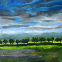 Lavender Field, Oil Painting