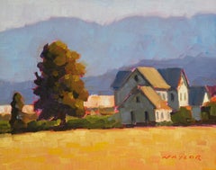 Farm House, Oil Painting