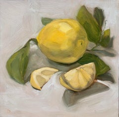 Italian Lemons, Oil Painting