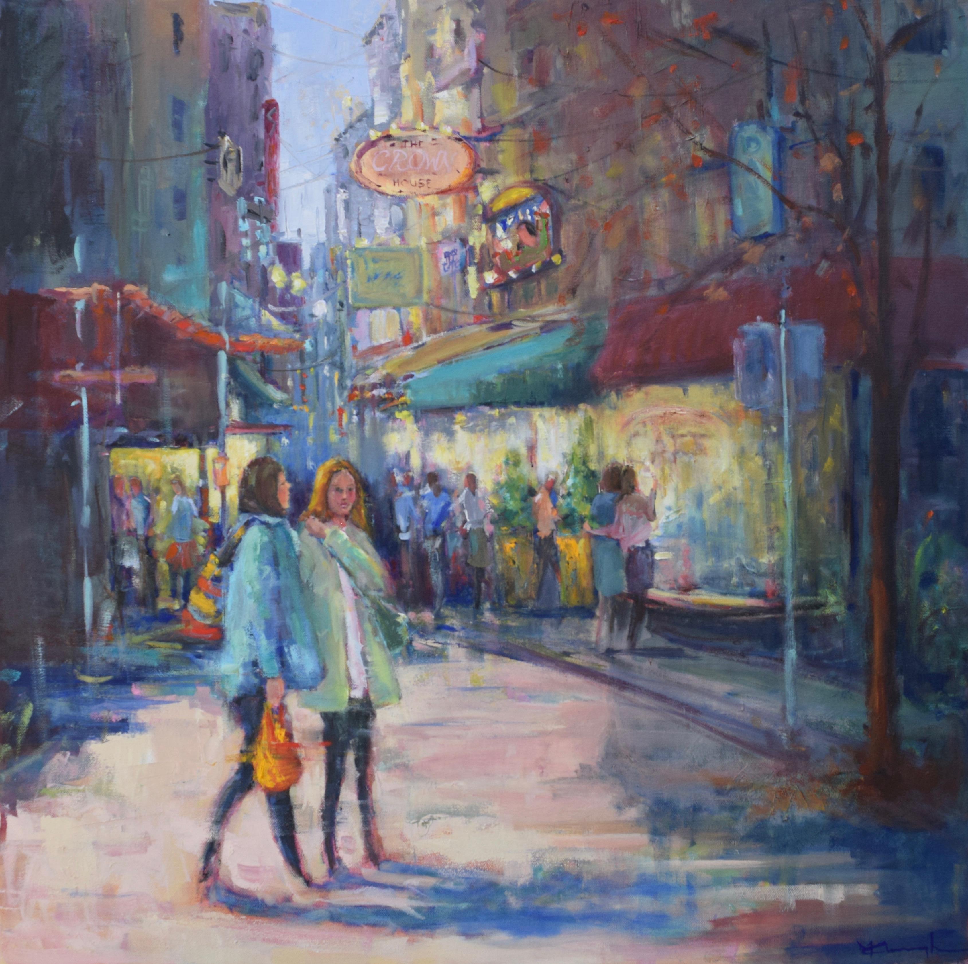Out and About, Oil Painting