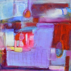 The Red City, Abstract Painting