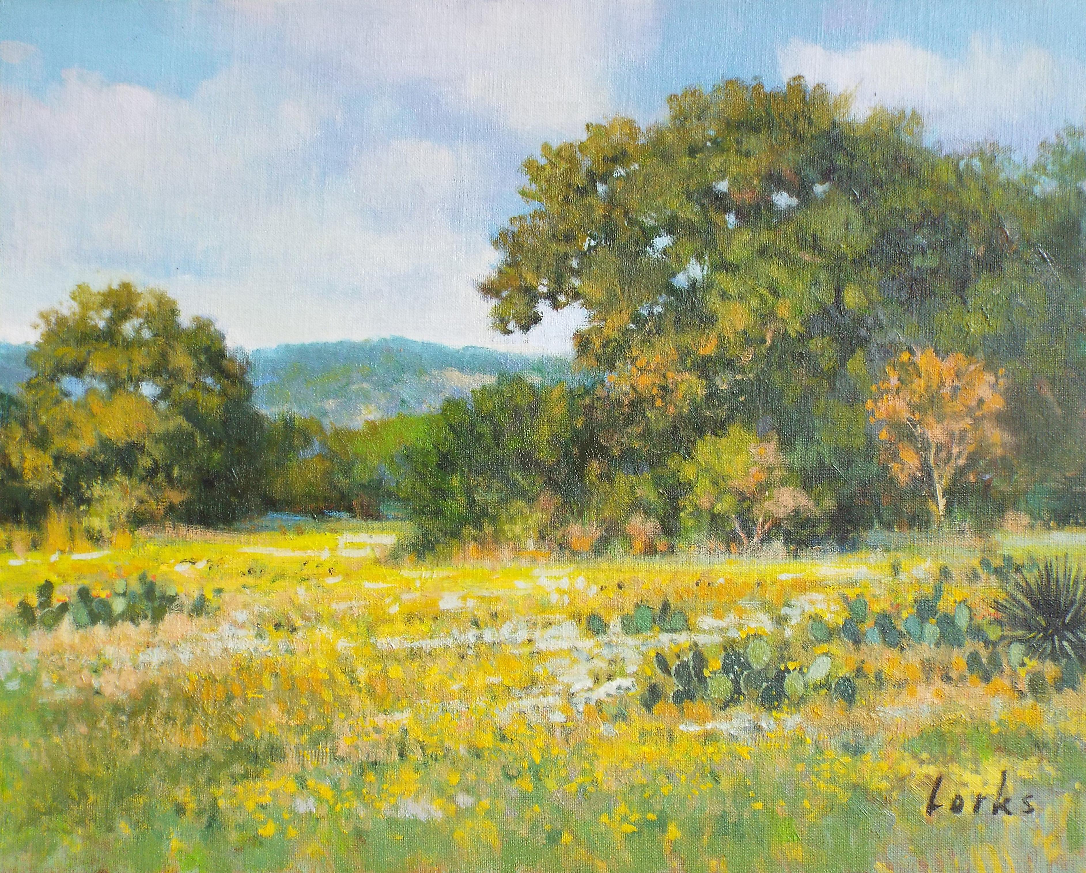 May Flowers, Oil Painting - Art by David Forks