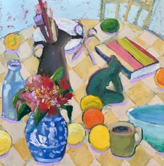 Still Life with Citrus, Oil Painting