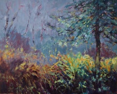 Needles and Plumes, Oil Painting