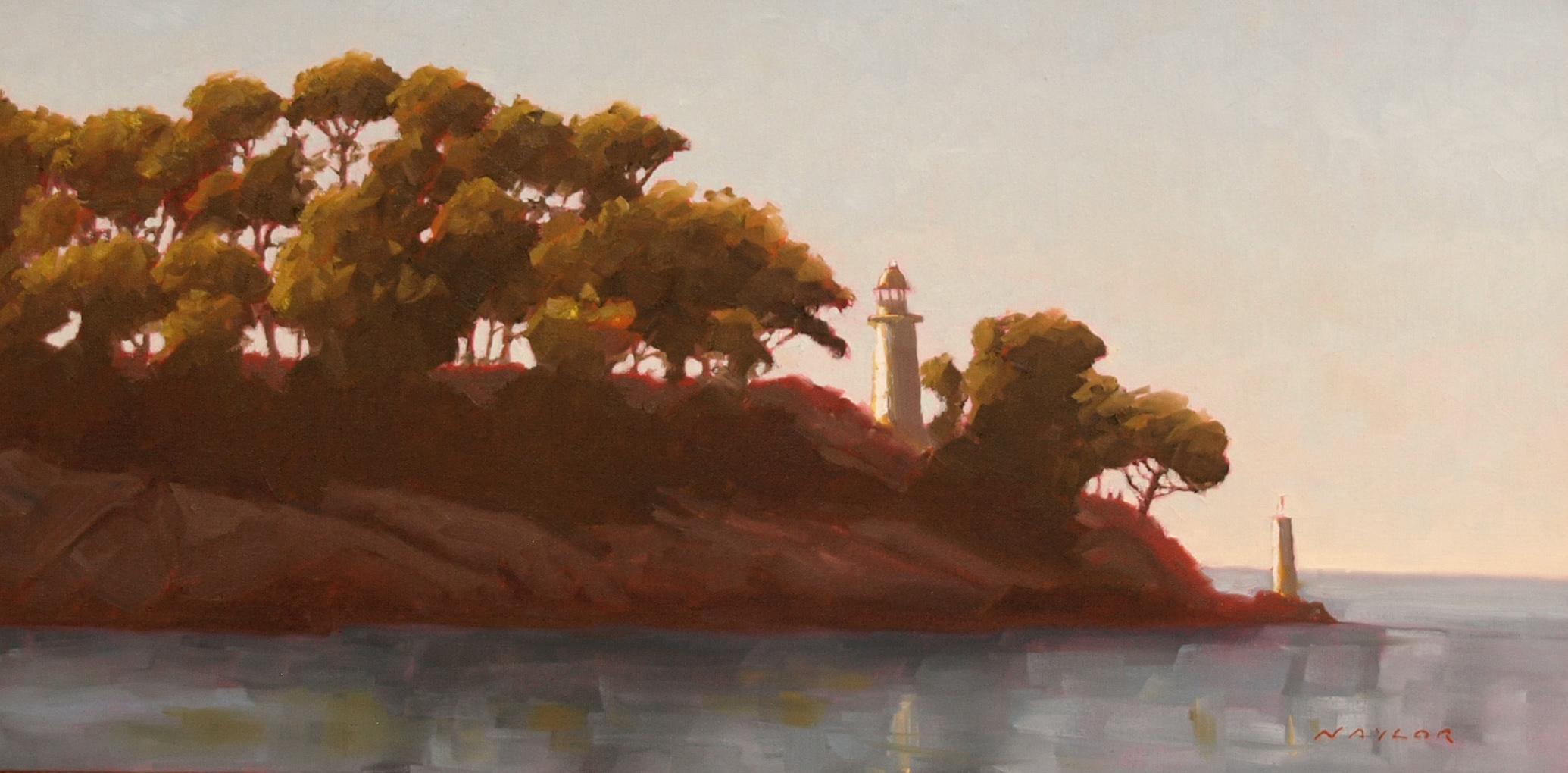 Lighthouse, Oil Painting - Art by Rodgers Naylor