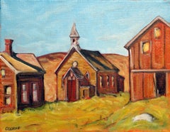 Bodie, California, Oil Painting
