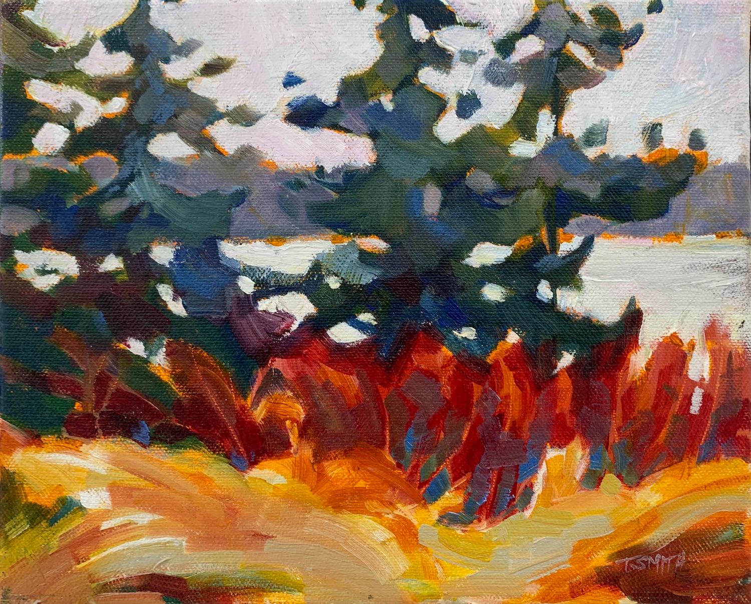 Sedge Hill, Oil Painting - Art by Teresa Smith
