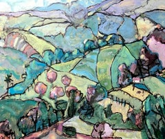 Mountain Twilight, Original Painting