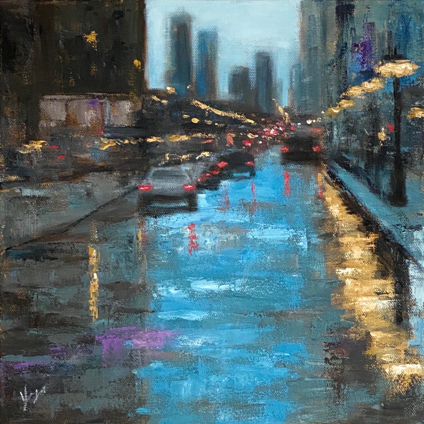 Colors of the Rain, Oil Painting