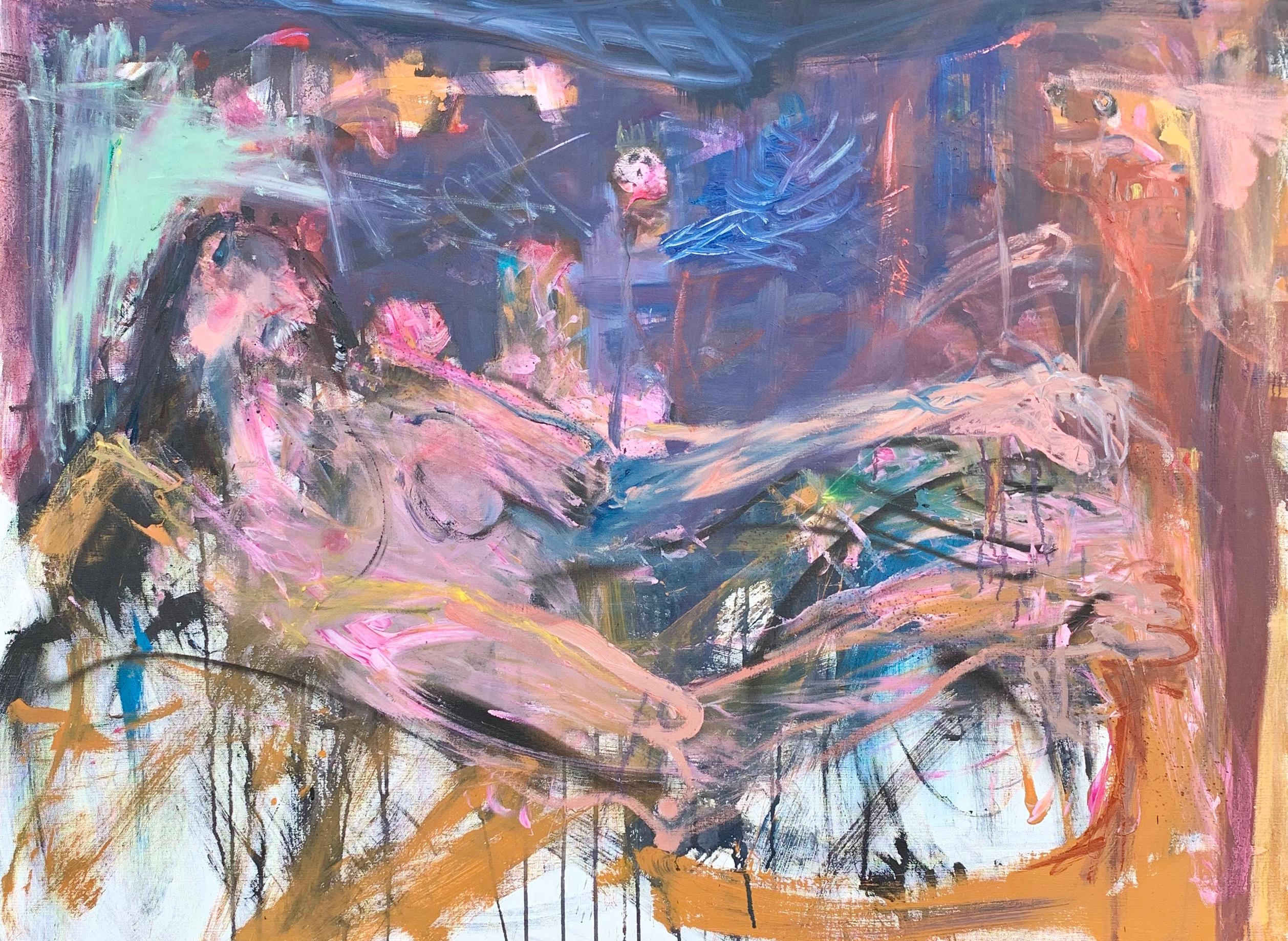 Sacrifice, Oil Painting - Art by Damian Gomes