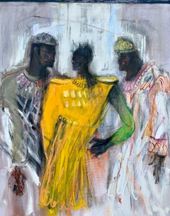 Wise Guys, Oil Painting