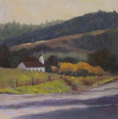 Little Chapel in the Valley, Original Painting