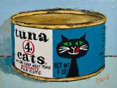 Used For Cats, Oil Painting