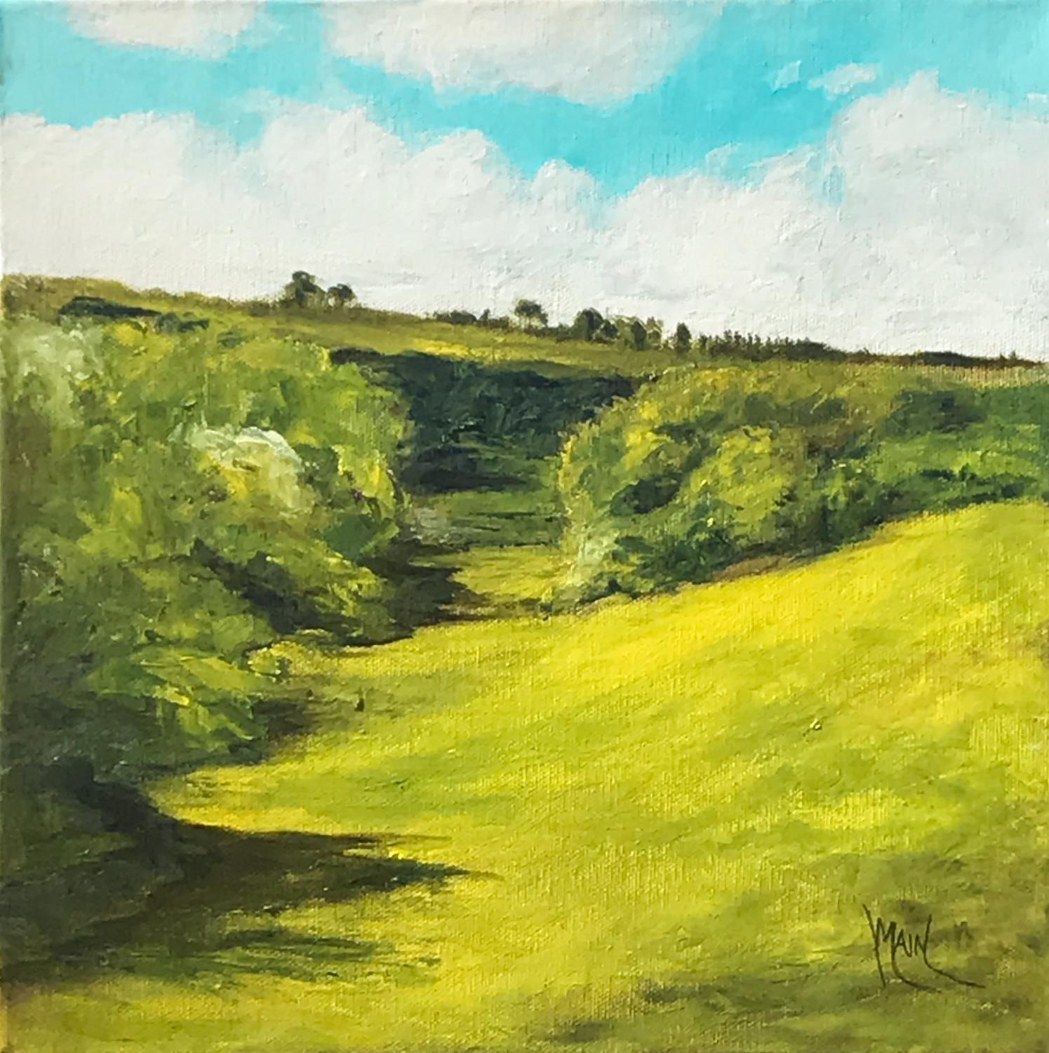 Afternoon in Tuscany, Oil Painting