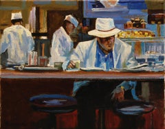 Breakfast Al Fresco, Oil Painting