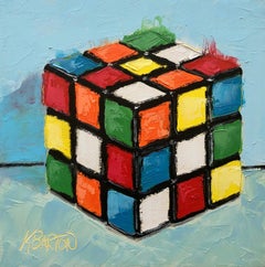 It's Driving Me Crazy!, Oil Painting