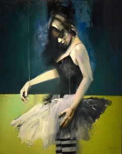 Dance of the Marionette, Oil Painting