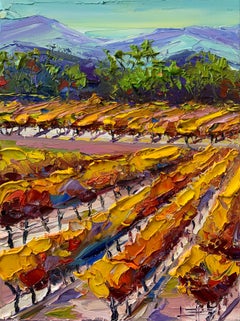 Autumn in Napa, Oil Painting