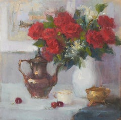 Roses for Her, Oil Painting