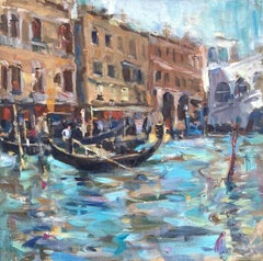 Gondola, Oil Painting