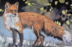 Foxy, Oil Painting