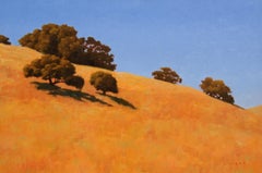 Peinture à l'huile - Chênes 1