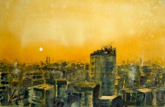 Sunset, Dhaka, Original Painting