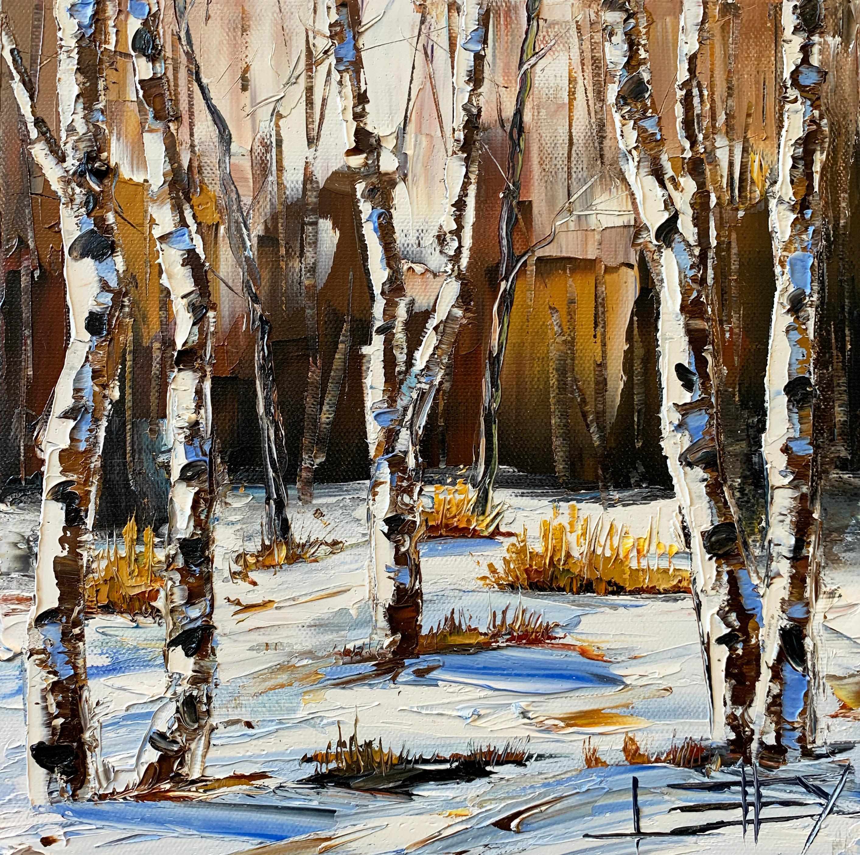 Winter Prelude, Oil Painting - Art by Lisa Elley