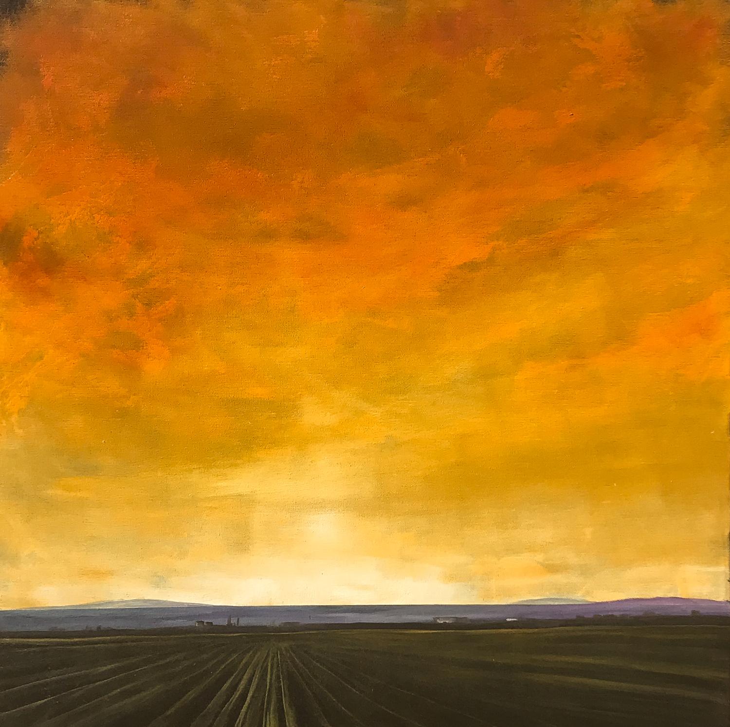 Luminous Field IX, Oil Painting