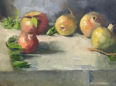 Five Pomegranates, Oil Painting