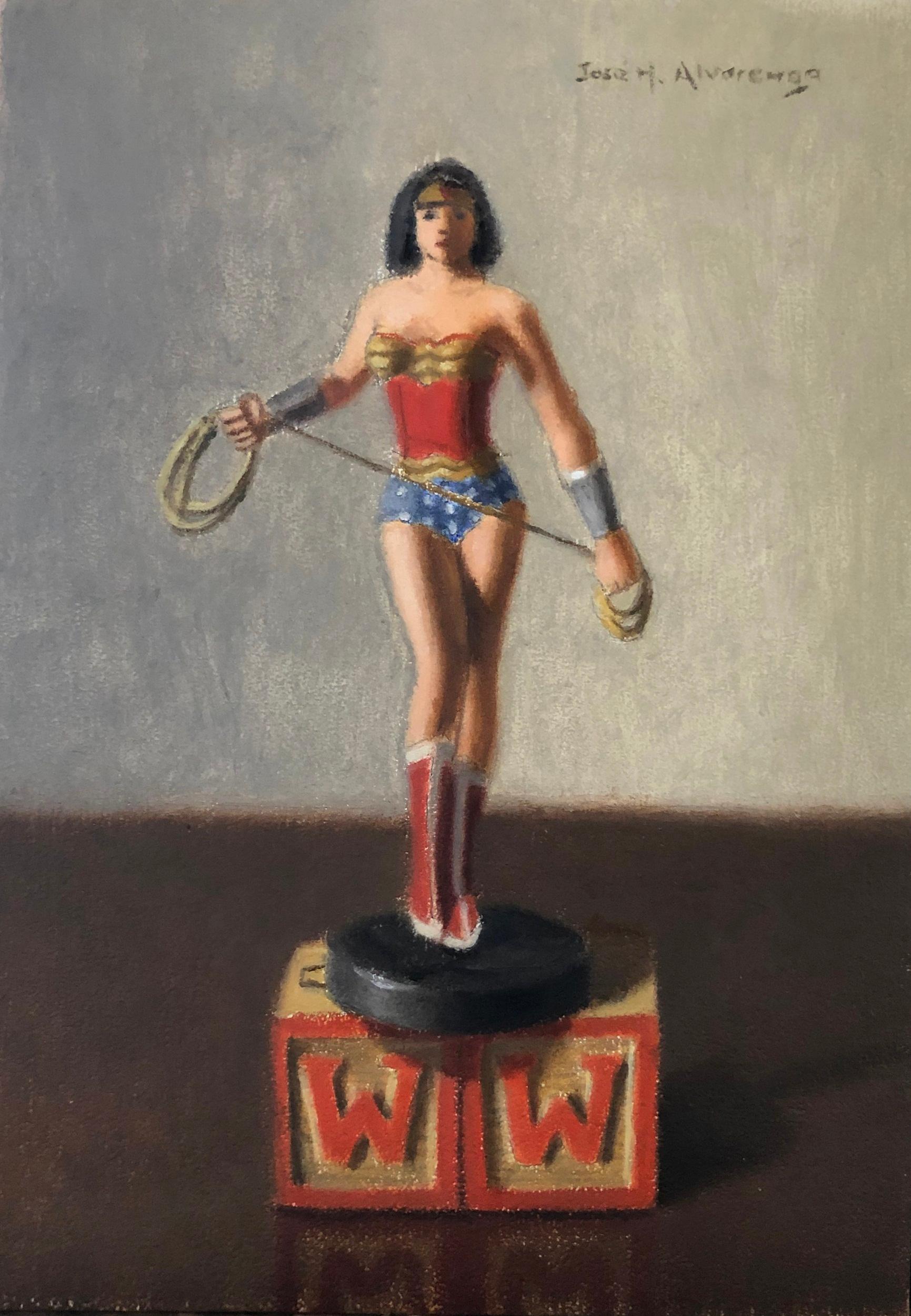 Wonder Woman, Oil Painting - Art by Jose H. Alvarenga