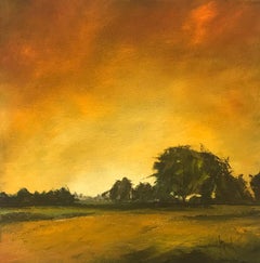 Golden Light III, Oil Painting