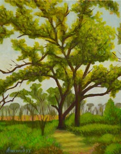 Shady Spot, Oil Painting