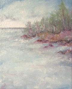 Paesaggio onirico di Up & Up, Pittura a olio