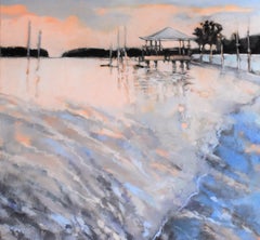 Tybee Sunset, Oil Painting