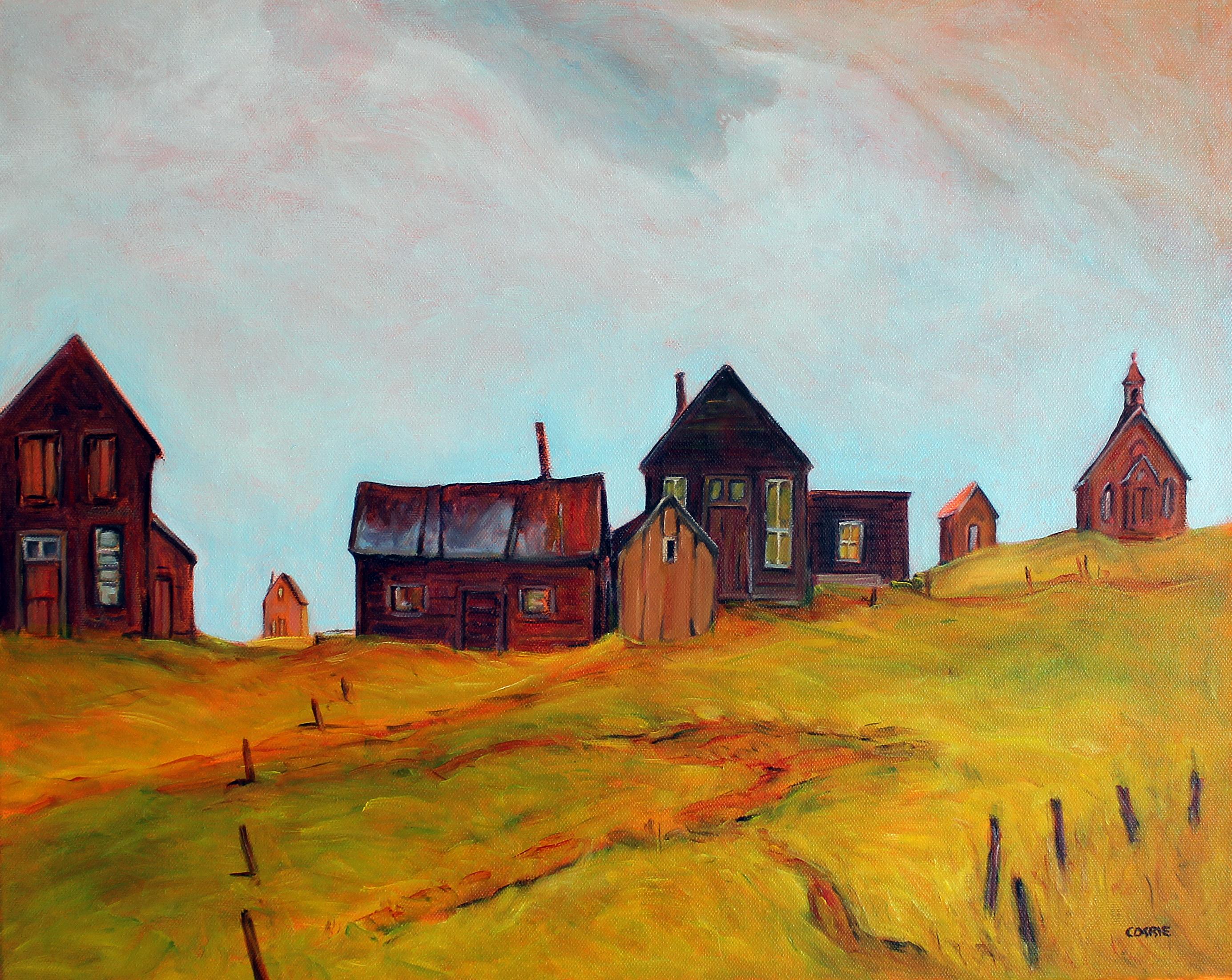 Bodie, Silent Sentinels, Oil Painting