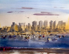 San Diego Bay, Original Painting