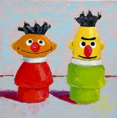 Friends Indeed, Oil Painting