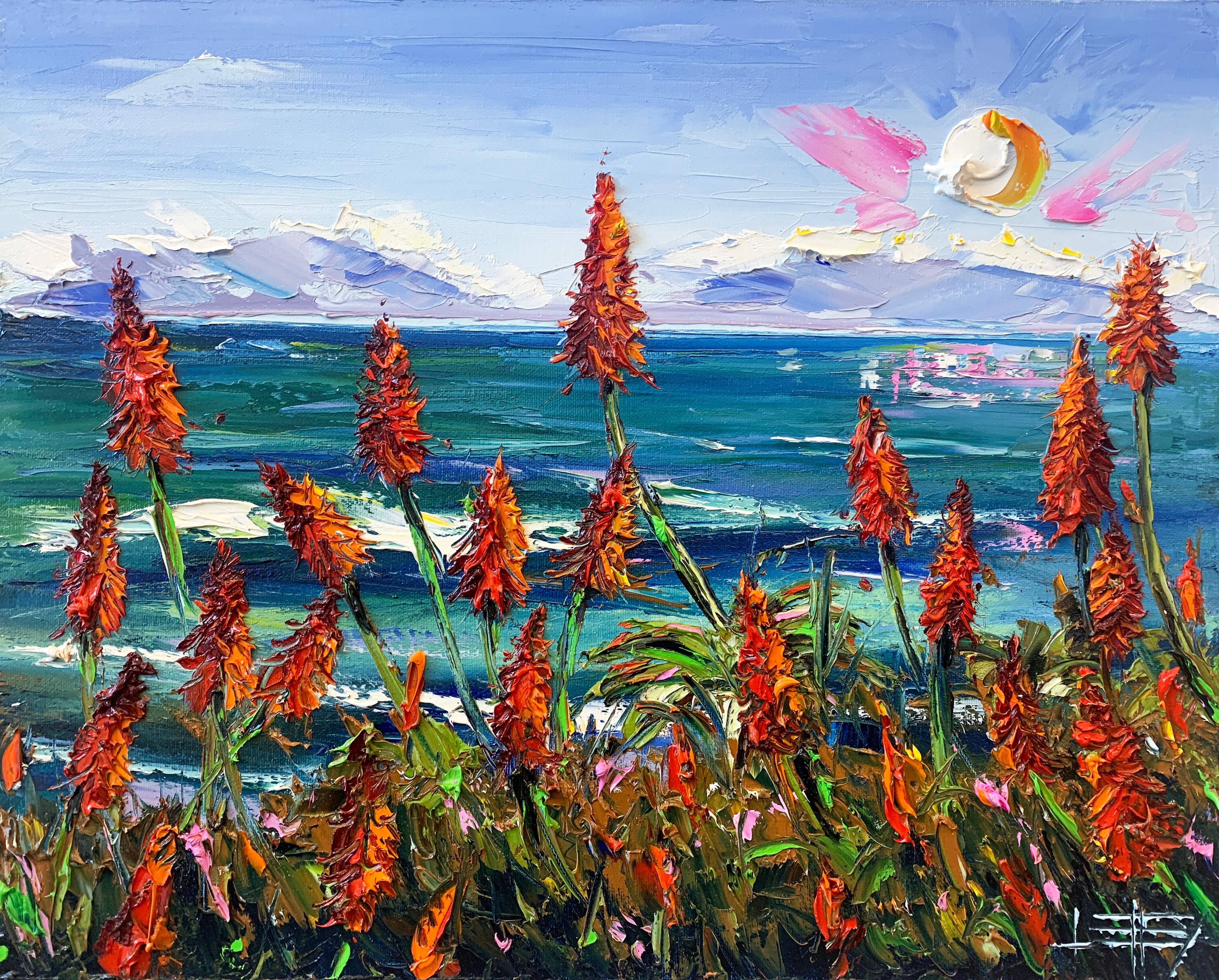 A Day in the Bay, Oil Painting - Art by Lisa Elley