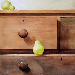 Antique Pears, Original Painting